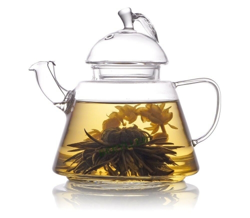 YWY High Grade Art Gongfu Clear Glass Teapot w/t Filter 360ml 12.1fl. oz * Free Shipping