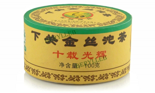 Gold Ribbon Tuo Cha *  2014 Yunnan Xiaguan Raw Pu'er Tea 100g 3.53oz * Free Shipping