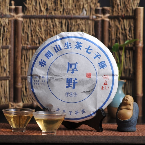 Hou Ye * 2016 Dr Pu'er Tea Bulang Raw Pu'er Cake 357g * Free Shipping