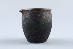 Simple Rust Glaze Firewood Ceramic Tea Pitcher Cha Hai 225ml 7.6fl.oz * Free Shipping