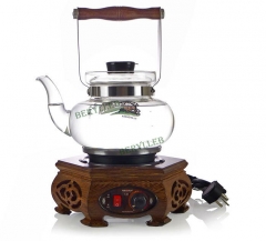 Kamjove Rare Wenge Classic Glass Tea Art Electric Pot T-40 0.8L 220V * Free Shipping