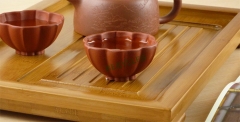 Handmade Plum Blossom Yixing Red Clay Zisha Gongfu Teacup 50ml * Free Shipping