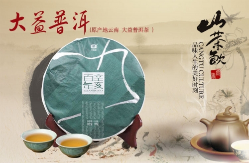 2011 Yunnan Dayi Bainian Xinhai Raw Pu’er Tea * High Grade Centennial Tea 357g * Free Shipping