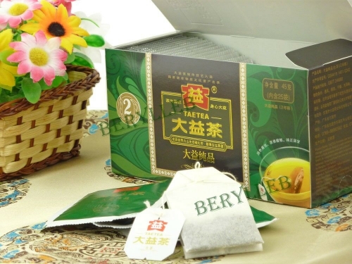 2011 Yunnan Dayi Pure Product Two Year Aged Raw Pu’er Tea Bag 45g 1.53oz * Free Shipping