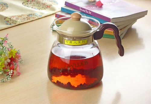 High Grade Clear Glass Kettle for Gas Stove 860ml 28.9fl. oz * Free Shipping