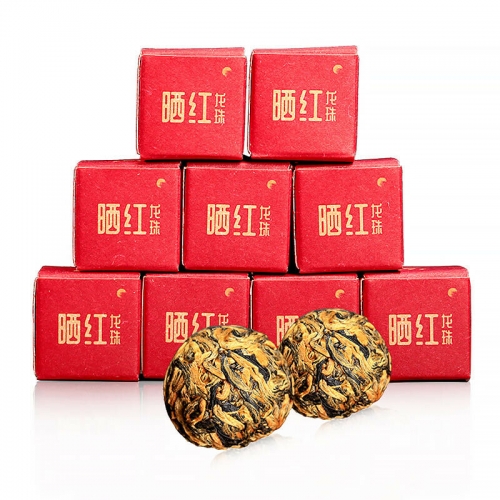 Sun Red Dragon Ball * 2018 Dr. Pu'er Tea Black Tea 40 Grains * Free Shipping
