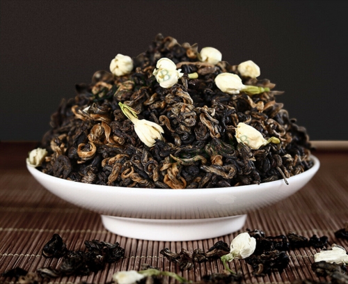 Feng He Tang Superfine Jasmine Scented Yunnan Dian Hong Black Tea 400g * Free Shipping