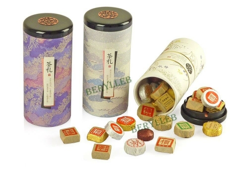9 Kinds of Top Grade Mini Pu’er Tea Cakes 45 Grains w/t Gift Pack * Free Shipping