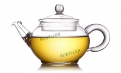 YWY High Grade Clear Glass Teapot FH-204 w/t Filter 200ml 6.76 fl.oz * Free Shipping
