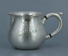 Pure Handmade S990 Pure Silver Tea Pitcher Cha Hai 210ml * Free Shipping