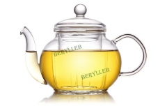 YWY High Grade Clear Glass Teapot w/t Infuser 400ml13.4fl. oz * Free Shipping