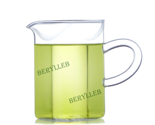 Square Clear Glass Cha Hai Tea Pitcher 200ml 6.7fl. oz   Free Shipping