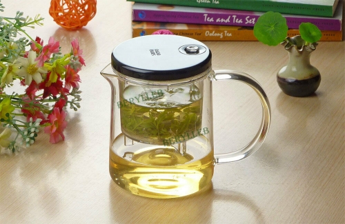 SAMA High Grade Gongfu Glass Teapot Mug w/t Infuser E-20 350ml 11.8fl. oz * Free Shipping