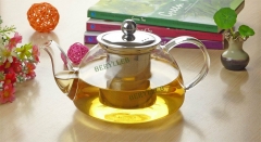 HL High Grade Glass Teapot w/t Stainless Stee Infuser 800ml 26.9fl. oz * Free Shipping