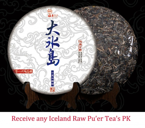 Greater Iceland * 2018 Dr. Pu’er Tea Pure Ancien Tree Raw Pu’er Tea Cake 500g * Free Shipping
