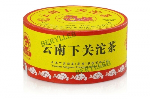 The Snake’s Year Tuo Cha * 2013 Yunnan Xiaguan Raw Pu’er Tea 100g * Free Shipping
