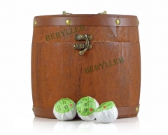 Small Green Orange* 2019 Cheng Yi Fan Tangerine Ripe Pu'er Tea w/t Gift Wooden Cask 500g * Free Shipping
