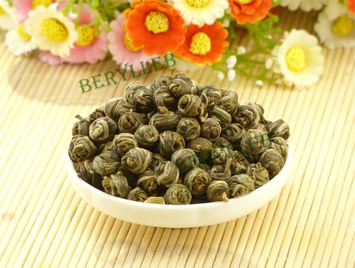 Fresh Premium Downy Jasmine Pearl Green Tea 5kg * Wholesale * Free Shipping