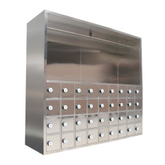 Boots Locker Static 36 Pcs Clean Room Garment Cabinet