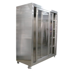 Static 1500*750*1800mm Garment Cubicle Assembly