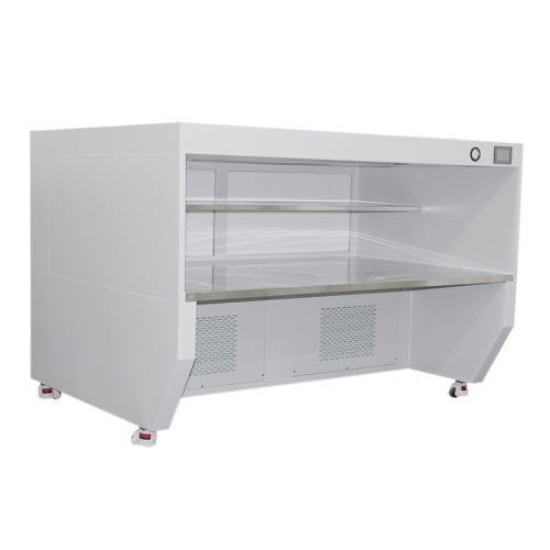 Horizontal laminar airflow hood