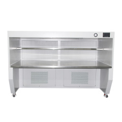 Horizontal laminar airflow hood