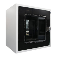 Cleanroom pass through box 800*800*800mm with embedded door for pharmaceutical clean room