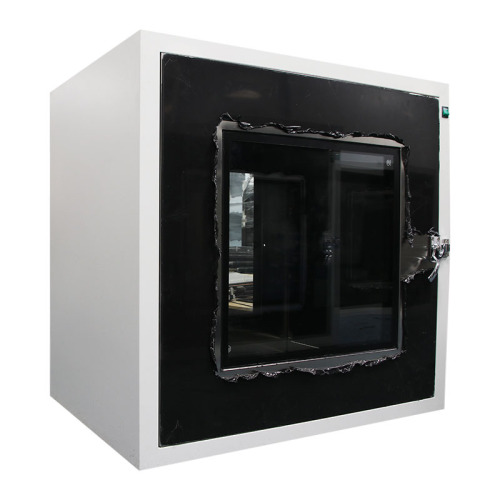 Cleanroom pass through box 800*800*800mm with embedded door for pharmaceutical clean room