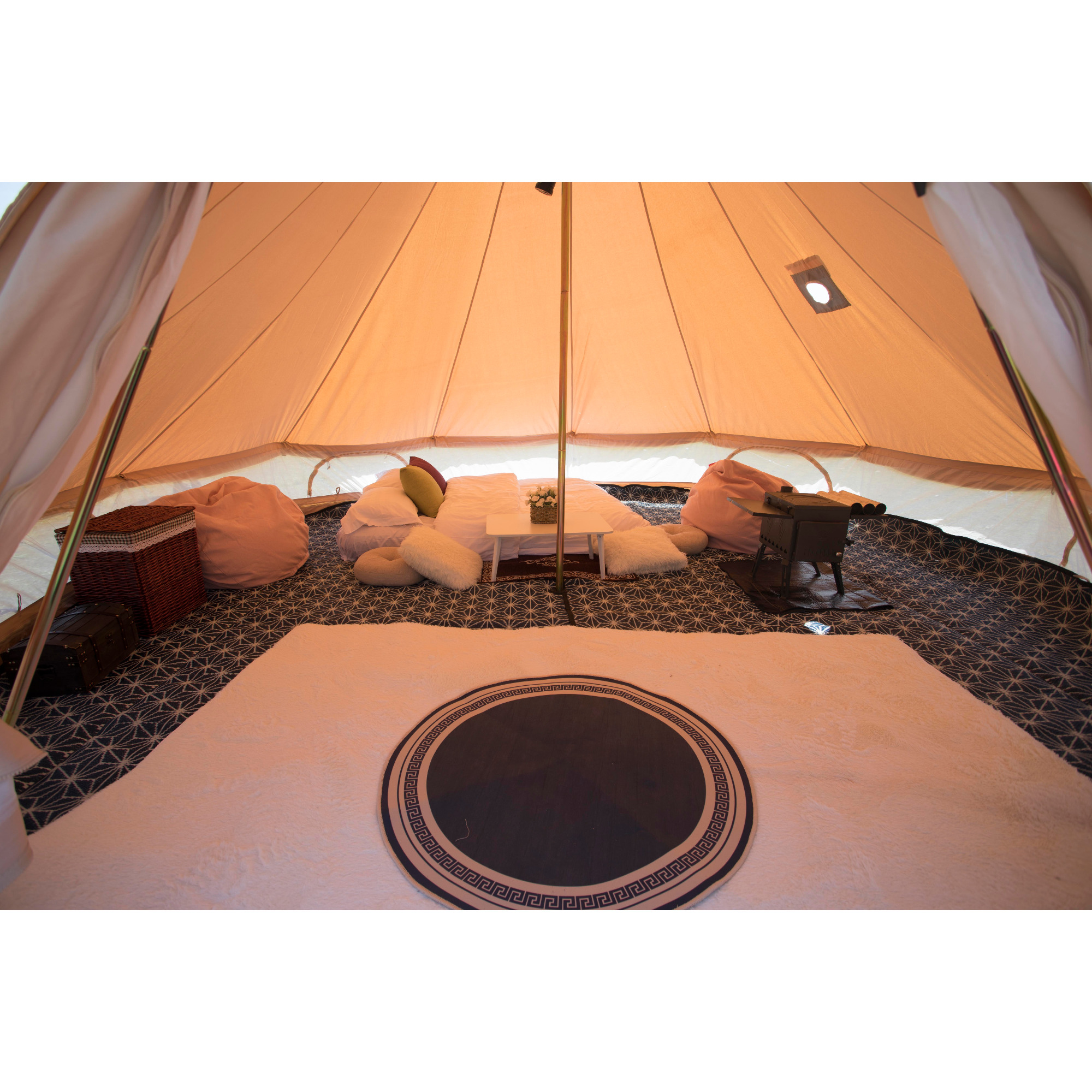 5m Canvas Bell Tent