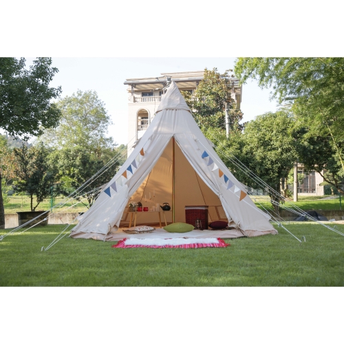 4m Canvas Teepee Tent