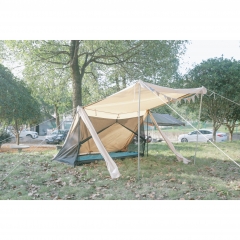 Cotton Canvas Tent with Shelter