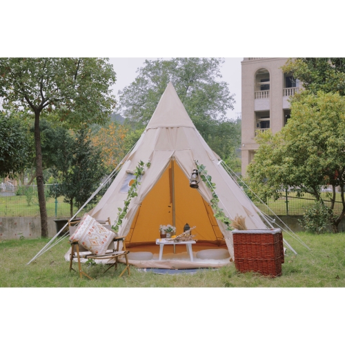 3m Canvas Teepee Tent