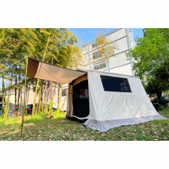 Double layer cabin tent