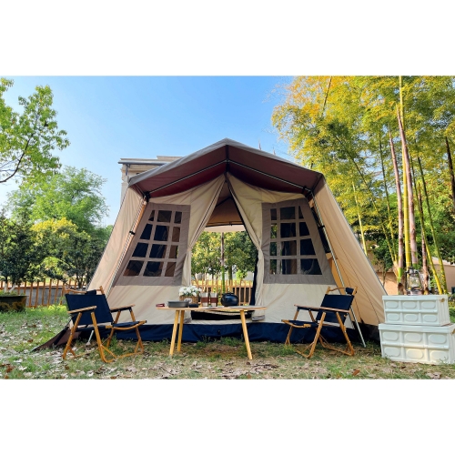 Double layer cabin tent