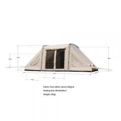 5m Horn Camping Tent