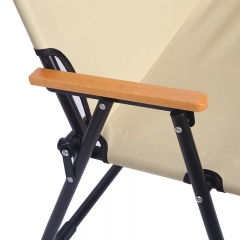 Outdoor folding double chair