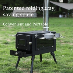 Portable Folding Firewood Stove