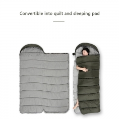 Thickened hooded cotton sleeping bag