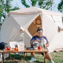 Poly-cotton Ice Fishing Tent