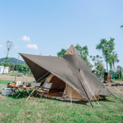 Tipi Tent With Rain Cover