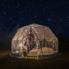 3m Fully Transparent Geo Dome Tent