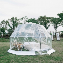 3m Fully Transparent Geo Dome Tent