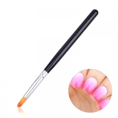 1pcs Professional Gradient Blooming Nail Art Brush for Acrylic UV Gel Polish Design Nail Painting Pen Manicure Tools