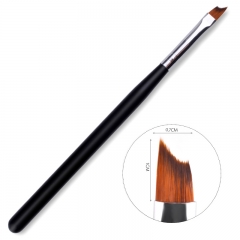 1pcs Nail French Brushes Nail Brush UV Gel Nail Painting Drawing Polishing Tips Manicure Design DIY Nail Art Tools
