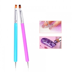 1pcs Pro Nail Art Design Acrylic Brush Pen Drawing Painting Dotting UV Gel Salon DIY Nail Tools