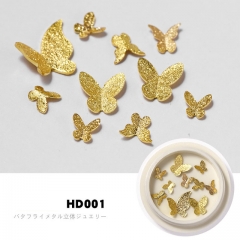 10Pcs Gold