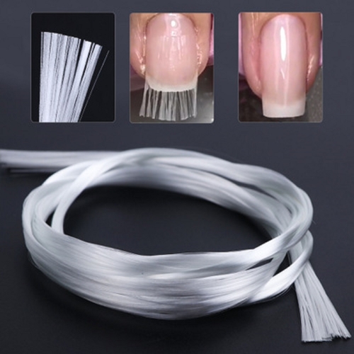 New Silk Fiberglass For Nail Quick Extension Form Acrylic Tips Nail Art Fibernails Manicure Tool Glass Fiber Wrap Building