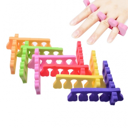 1pcs EVA Sponge Foam Toe Finger Separator Nail Tools Nail Art Salon Pedicure Manicure Tool Feet Care