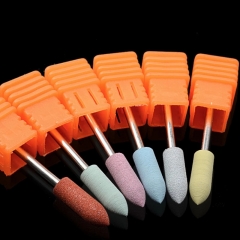1pcs Silica Gel Nail Art Drill Bit Grinding Stone Head For Electric Manicure Machine Remove UV Gel Nail & Hard Dead Skin Accessories