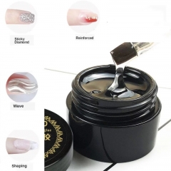 15ml Sticky Diamond Glue  Hard No-Wash Sealing Layer Reinforced Multifunctional Extended UV Functional Gel Top Coat